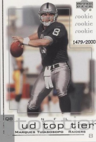 2001 Upper Deck UD Top Tier Marques Tuiasosopo #221