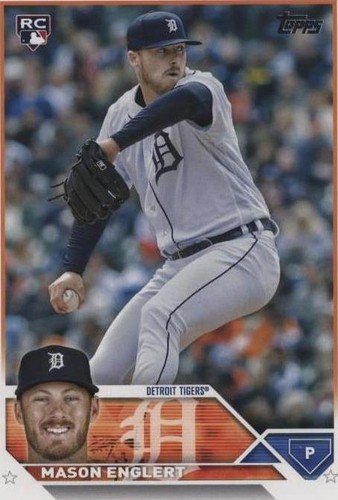 2023 Topps Update #US116 Mason Englert RC Rookie Detroit