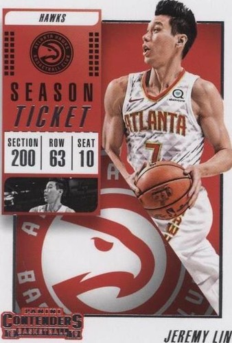 2018-19 Panini Contenders - Jeremy Lin #2