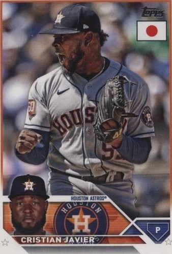 Cristian Javier 2025 Topps Holo Foil #509 Houston Astros | eBay