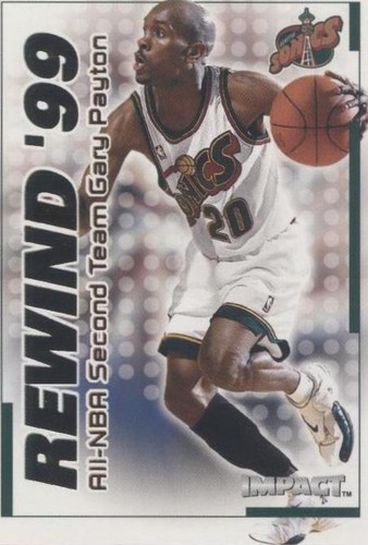1999-00 Skybox Impact - Gary Payton #23 RN