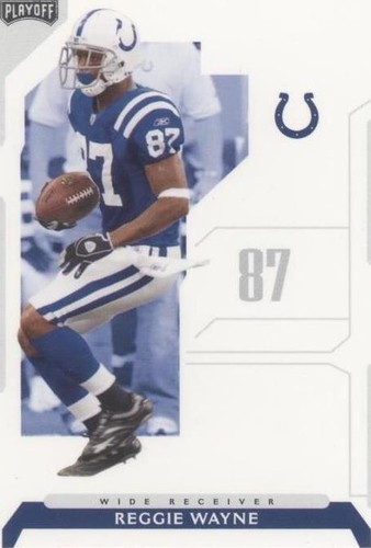 2006 Playoff NFL Playoffs Reggie Wayne #49