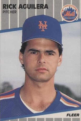 1989 Fleer - Rick Aguilera #27