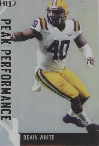 2019 Sage Hit Premier Draft Devin White #PK-DW