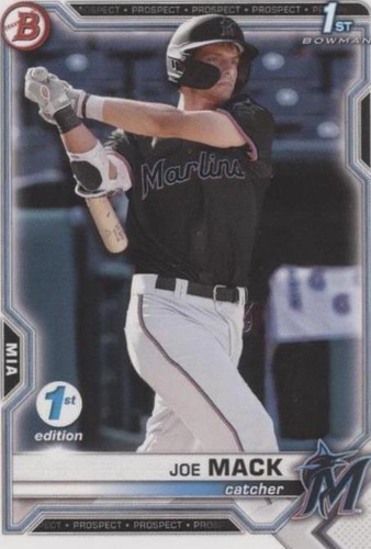 2021 Bowman Draft 1st Edition - Joe Mack #BD-159