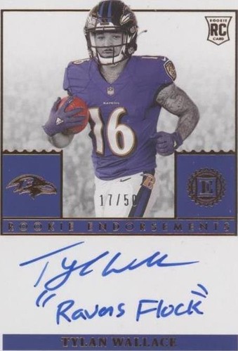 2021 Panini Encased Tylan Wallace #RE-TW