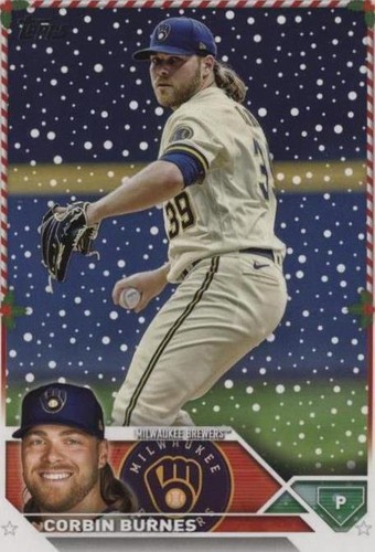 2025 Topps Holiday Corbin Burnes #H185 Diamondbacks | eBay