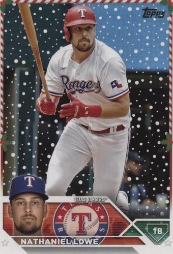 2023 Topps Holiday - Nate Lowe #H165
