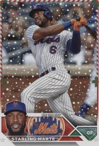 2023 Topps Holiday - Starling Marte #H53