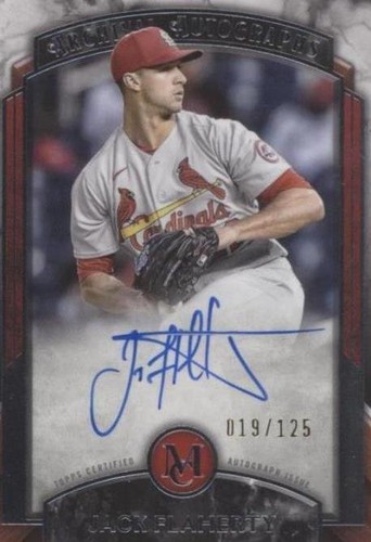 2022 Topps Museum Collection - Jack Flaherty #AA-JF