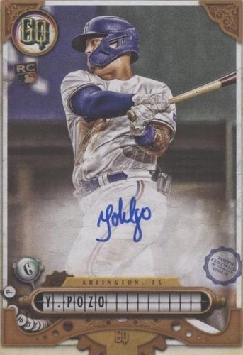 2022 Topps Gypsy Queen - Yohel Pozo #GQA-YP