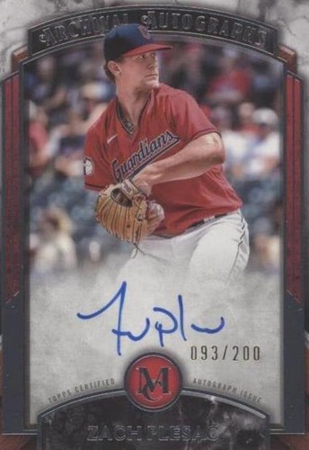 2022 Topps Museum Collection - Zach Plesac #AA-ZP