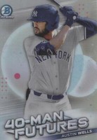 2021 Bowman Chrome - Austin Wells #FMF-22