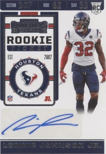 2019 Panini Contenders Lonnie Johnson Jr. #251