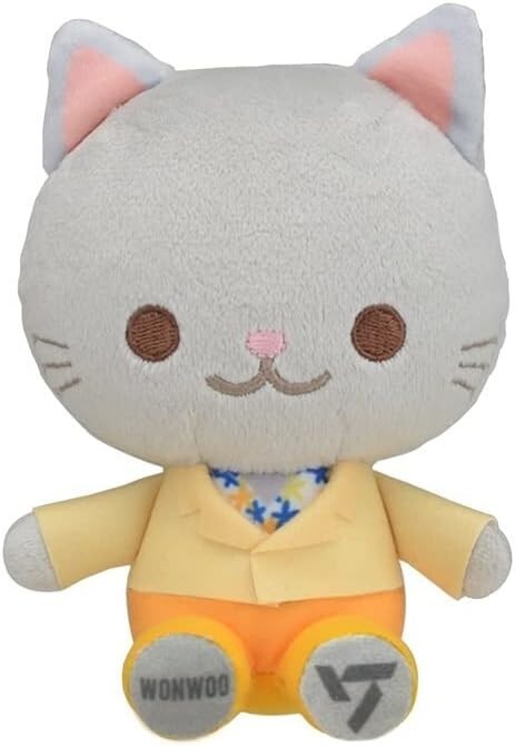 SEGA SEVENTEEN ANIMAL COORDY WONWOO Mini Plush Doll SECTOR17