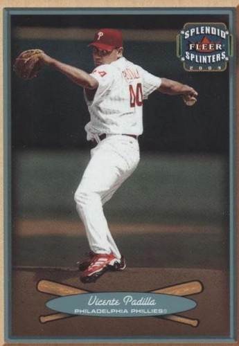 2003 Fleer Splendid Splinters - Vicente Padilla #44