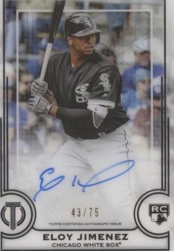 2019 Topps Tribute - Eloy Jimenez #LA-EJ