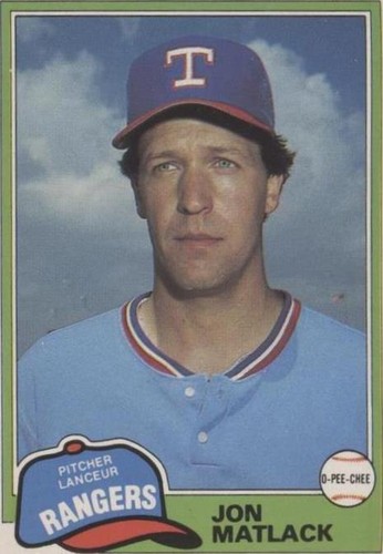 1981 O-Pee-Chee - Jon Matlack #339