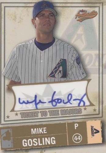 2005 Fleer Authentix - Mike Gosling #121