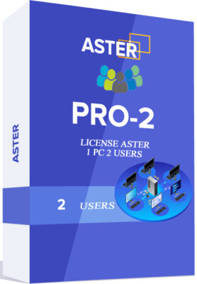 ASTER PRO (1 PC = 2 USERS) ibik Multiseat