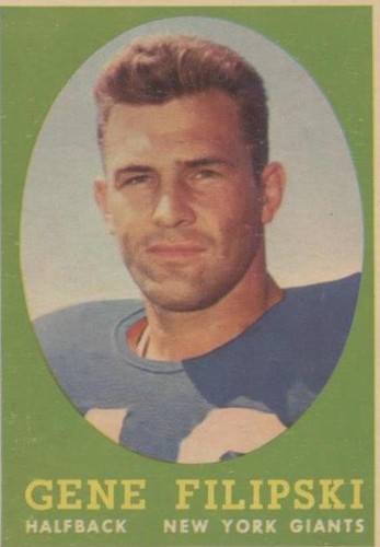 1958 Topps Gene Filipski #1