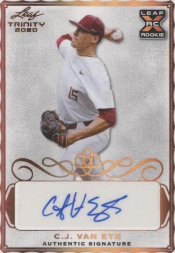 2020 Leaf Trinity - CJ Van Eyk #A-CVE