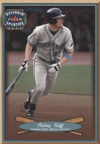 2003 Fleer Splendid Splinters - Aubrey Huff #69