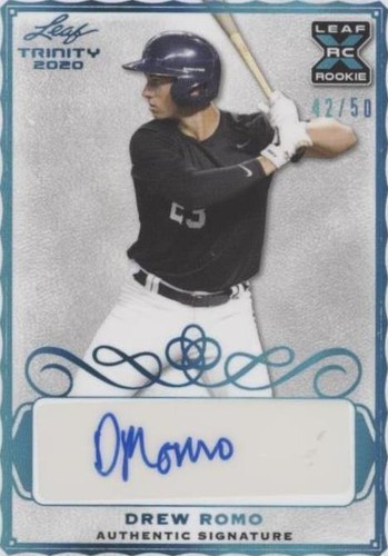 2020 Leaf Trinity - Drew Romo #A-DR1