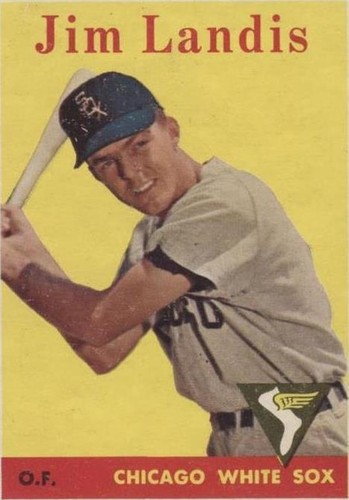 1958 Topps - Jim Landis #108