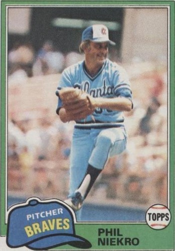 1981 Topps - Phil Niekro #387