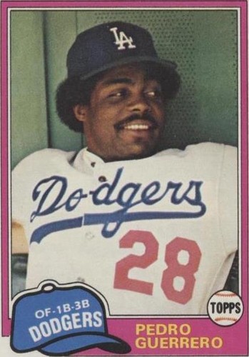 1981 Topps - Pedro Guerrero #651
