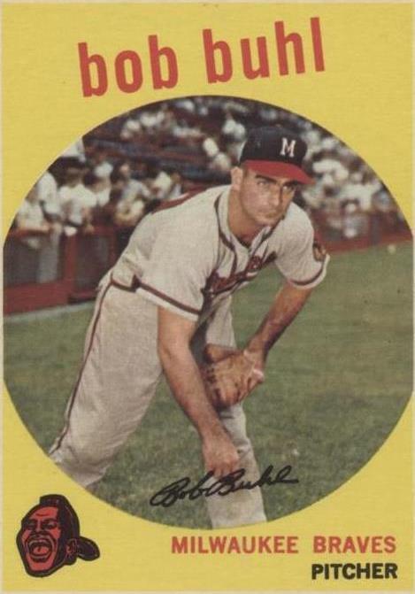 1959 年 Topps - Bob Buhl #347