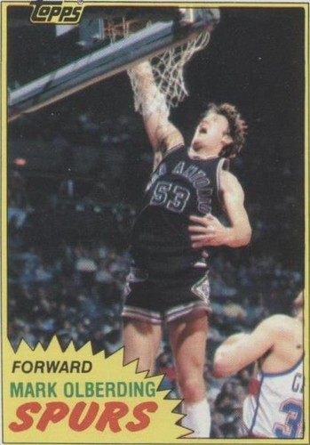 1981-82 Topps - Mark Olberding #104MW