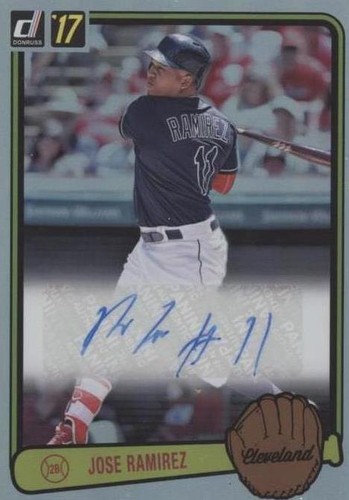 2017 Panini Donruss - Jose Ramirez #RS-JR