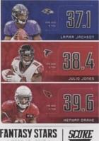 2020 Score Julio Jones Kenyan Drake Lamar Jackson #FS-LJK