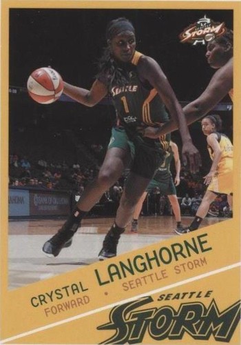 2015 Rittenhouse WNBA - Crystal Langhorne #77