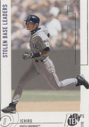 2002 Topps Ten - Ichiro Suzuki #72