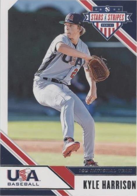 2020 Panini USA Baseball Stars & Stripes - Kyle Harrison #39