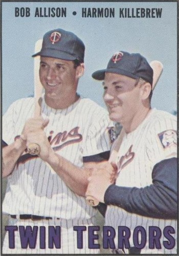 1967 Topps - Bob Allison Harmon Killebrew #334