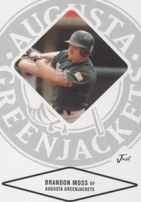 2004 Just Minors Justifiable - Brandon Moss #55