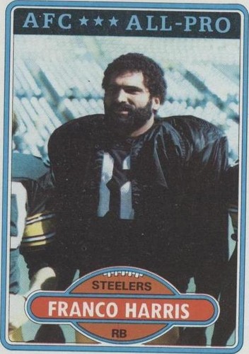 1980 Topps Franco Harris #400
