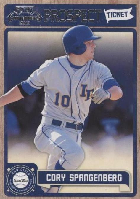 2011 Playoff Contenders - Cory Spangenberg #RT18