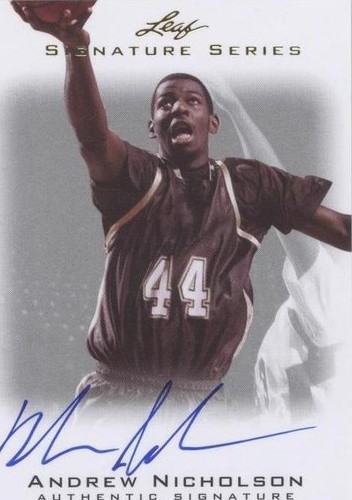 2012 Leaf Signature Series - Andrew Nicholson #BA-AN1