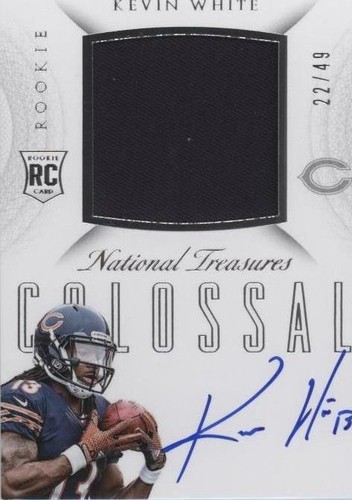 2015 Panini National Treasures Kevin White #RCO-KW