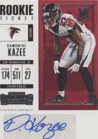2017 Panini Contenders Damontae Kazee #181