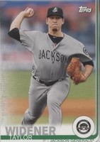 2019 Topps Pro Debut - Taylor Widener #101