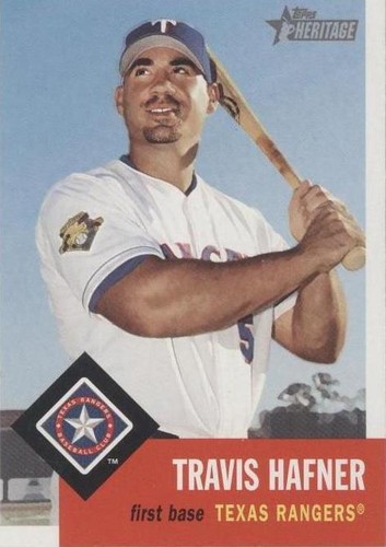 2002 Topps Heritage - Travis Hafner #302
