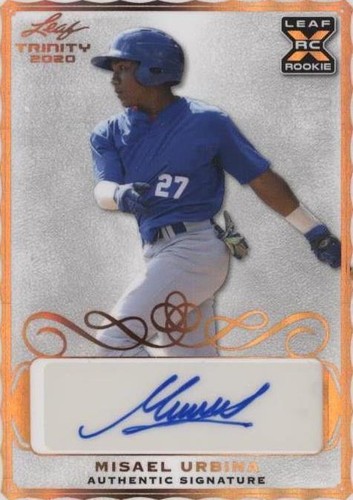 2020 Leaf Trinity - Misael Urbina #A-MU1