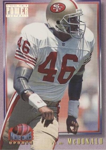 1993 Pro Set Power Tim McDonald #PMUD27