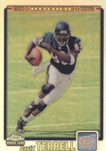 2001 Topps Chrome David Terrell #260